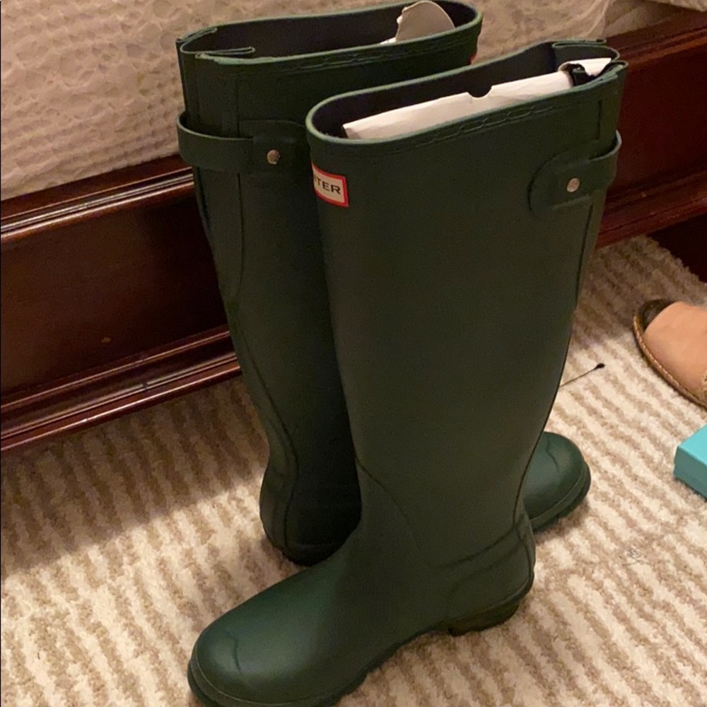 HUNTER BOOTS SIZE 8